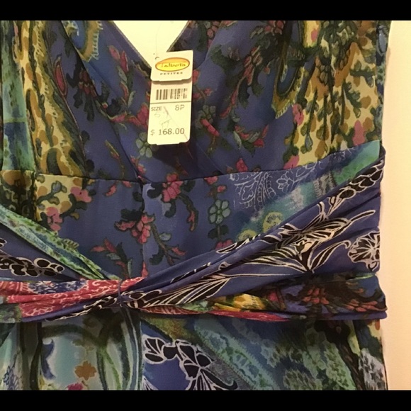 Talbots, 8P, Pure Silk, long gown - Picture 2 of 3